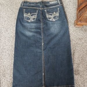 Jean skirt